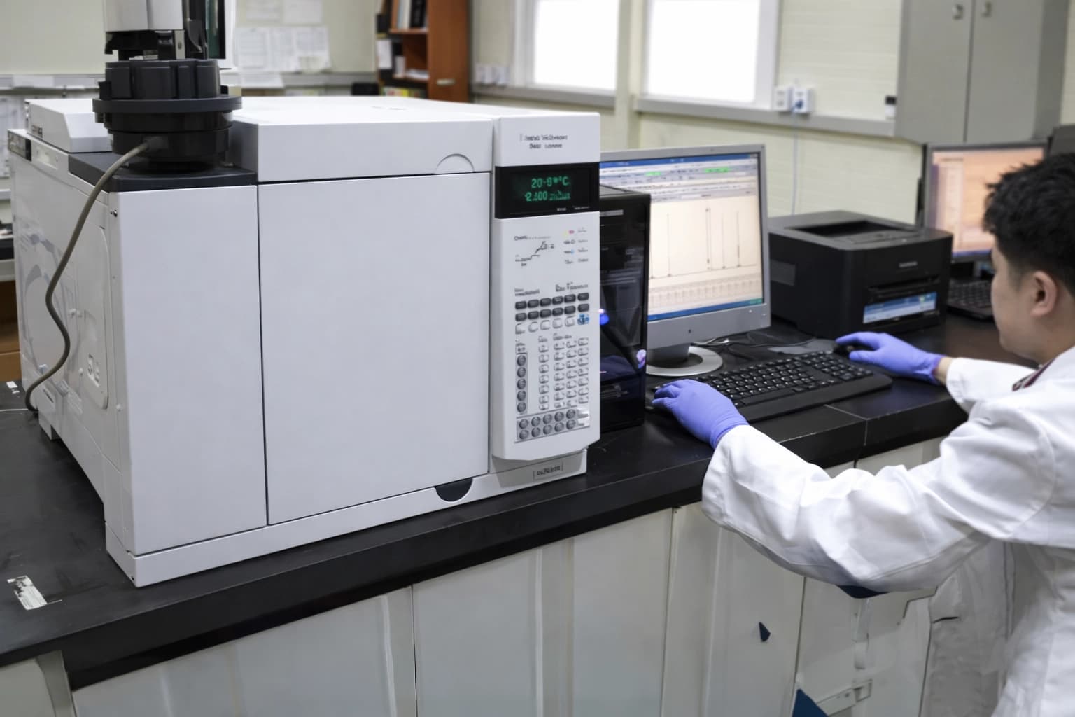 Step 4: Pesticide residue (GC) test
