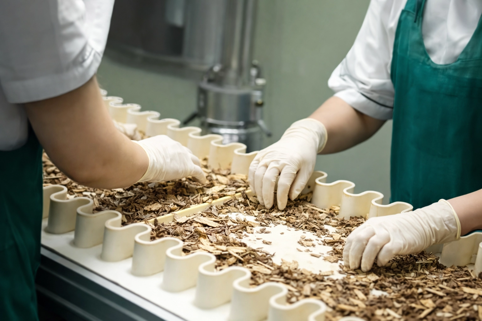 Step 2: Manual sorting